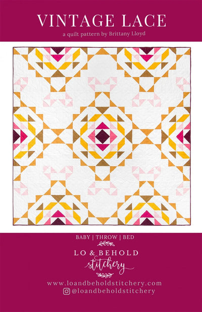 Dentelle Vintage par Lo & Behold Stitchery
