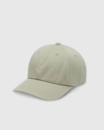 Casquette à broderie florale