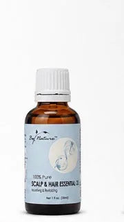 BY NATURES HUILE ESSENTIELLE PURE À 100 % POUR CUIR CHEVELU ET CHEVEUX 1 OZ