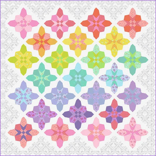 Tula Pink - Forget Me Nots Quilt Pattern (download)