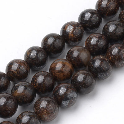 Bronzite Gemstone Bead