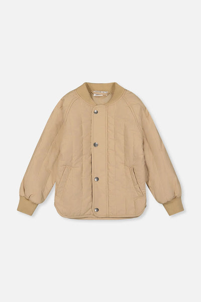 Veste matelassée à manches raglan, beige