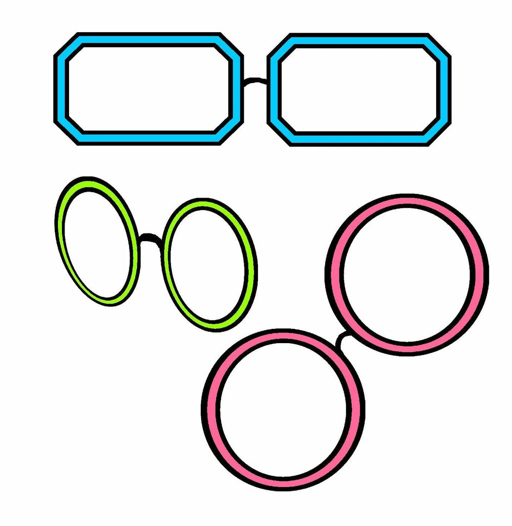 Tampon encreur "Moustaches de grenouille" - Lunettes