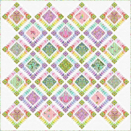 Tula Pink - Rainbow Forest Quilt (download)
