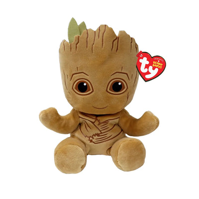 Ty Marvel Groot Beanie Babies Plush 8"