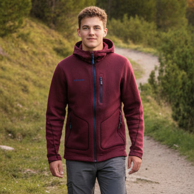 Mammut Chandail à Capuchon en Molleton Mercury pour Homme Petit