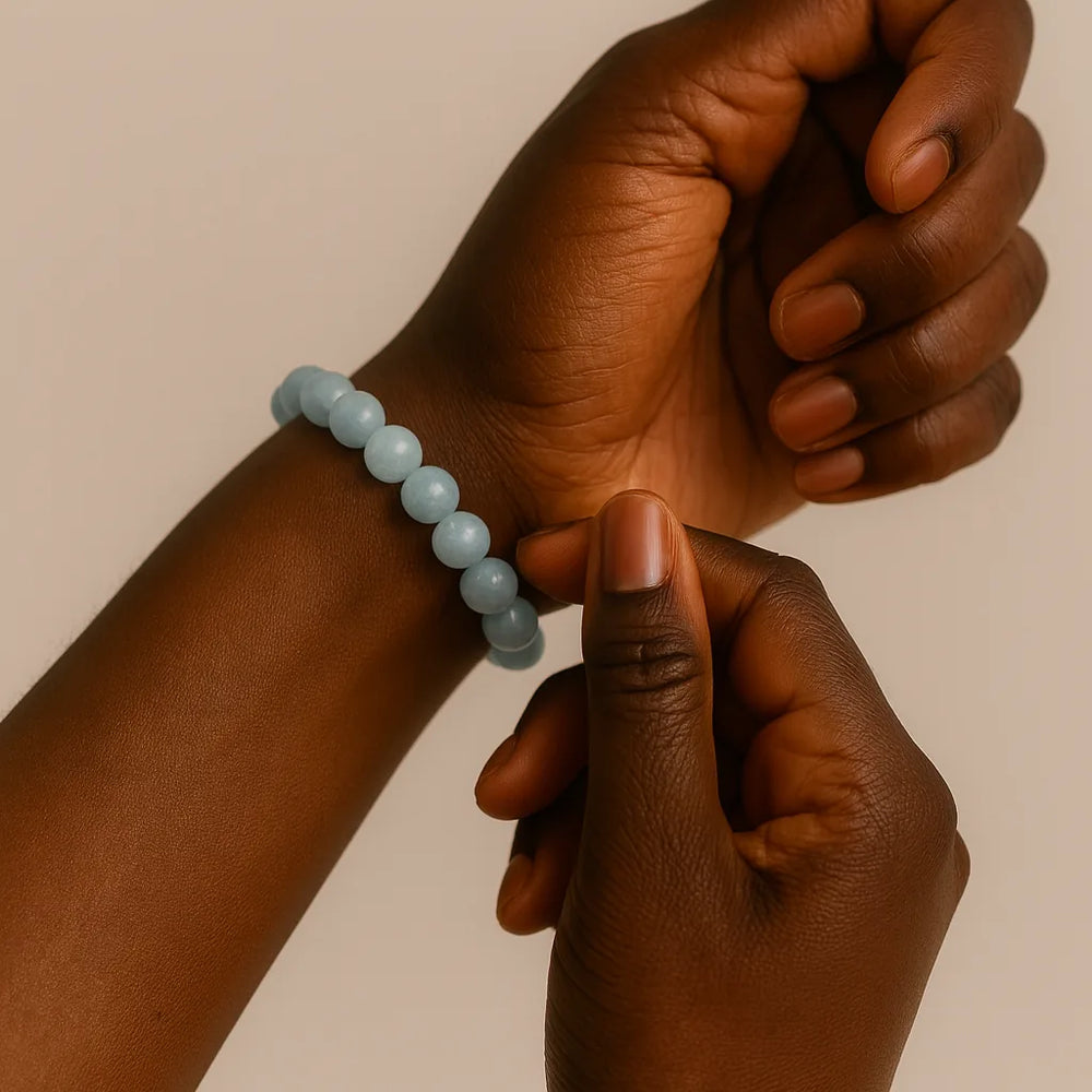 Bracelet A d'Aigue-marine