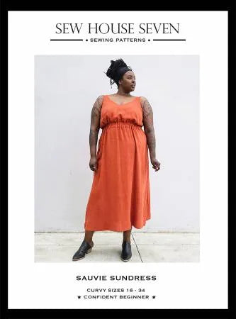 Sew House Seven - Robe d'été Sauvie Coupe Courbes