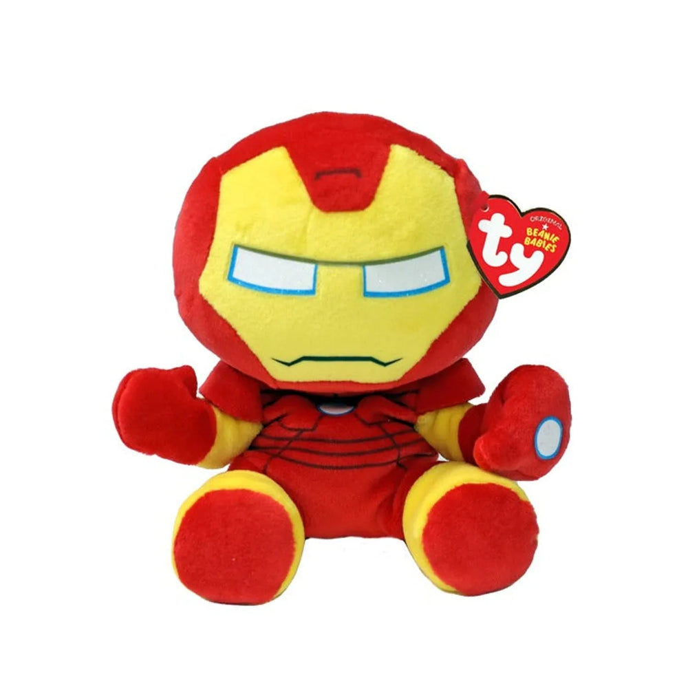 Ty Iron Man Beanie Babies Plush 8"