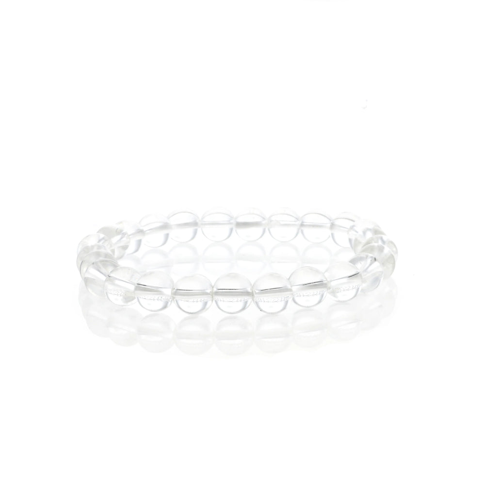 Clear Quartz Bead Bracelet