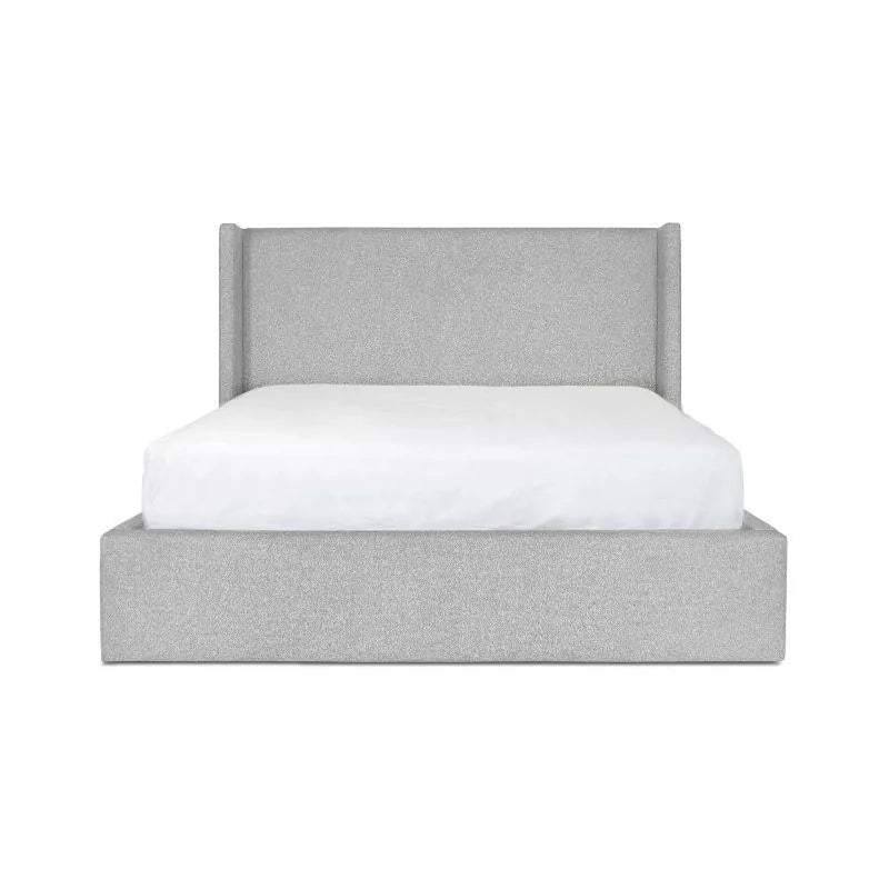 Angie Modern Storage Drawer Bed - Grey