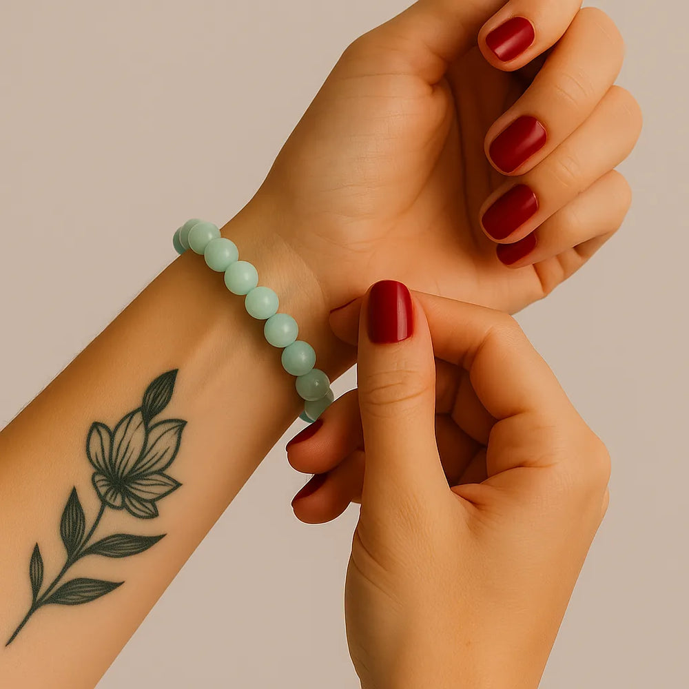 Bracelet en Amazonite