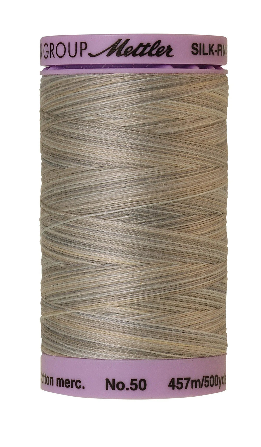 Mettler Silk-Finish - Gris Colombe - Fil Coton Varié 50wt 500 vg/457 m