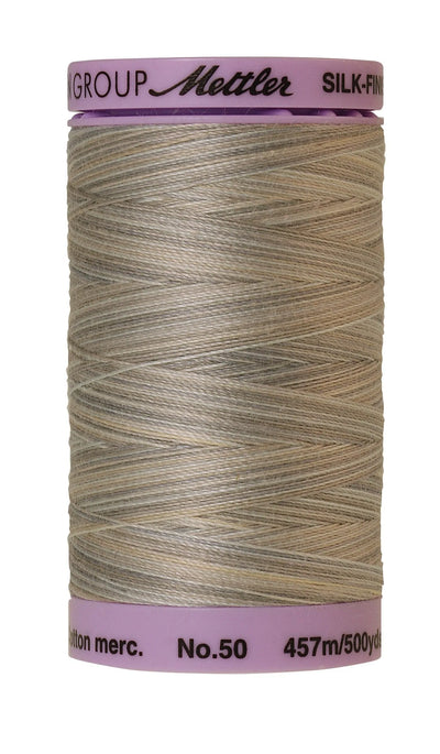 Mettler Silk-Finish - Gris Colombe - Fil Coton Varié 50wt 500 vg/457 m