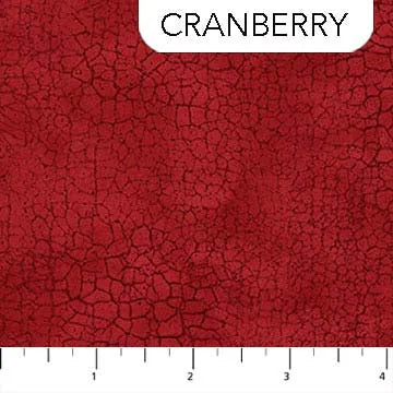Northcott - Crackle - Cranberry - 9045-24