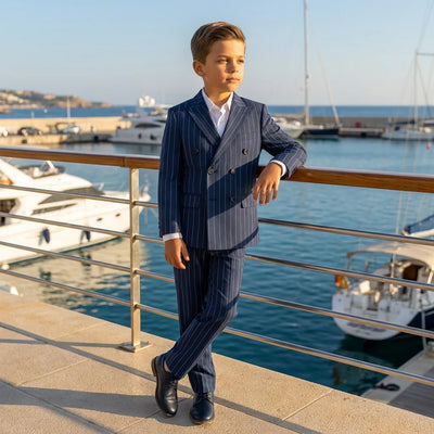 Ensemble Rayures Stylées pour Garçon