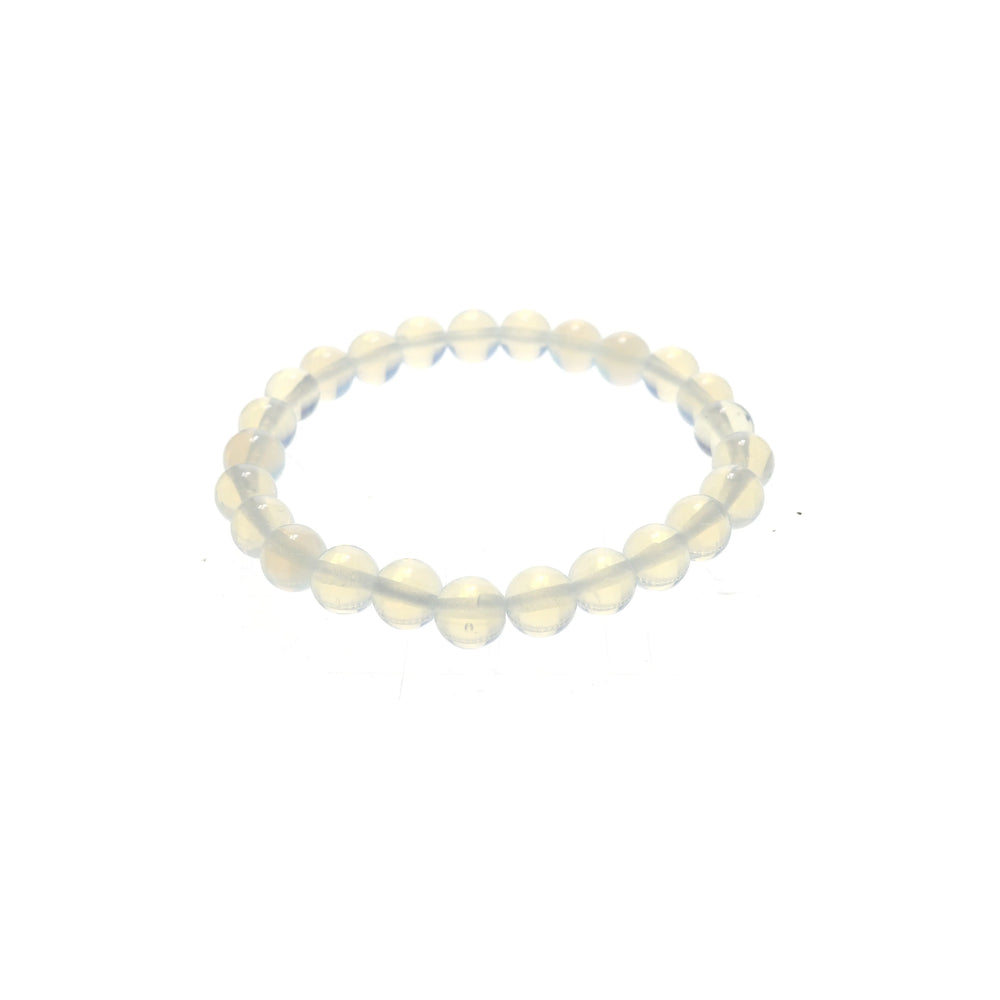 Bracelet en opaline (synthétique)