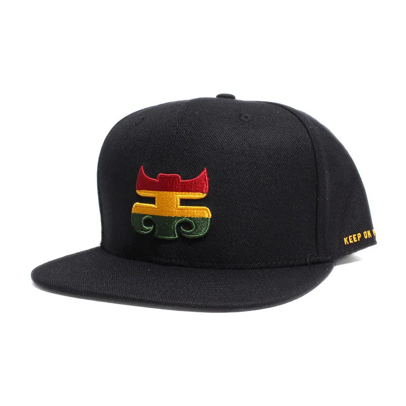 Ipath 'Rasta Logo' Snapback Cap - Black/Multi