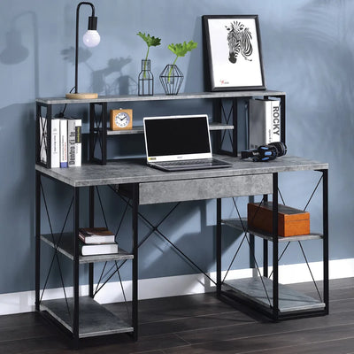 Bureau-bibliothèque Gambetta Polyvalent - Disponible en plusieurs couleurs