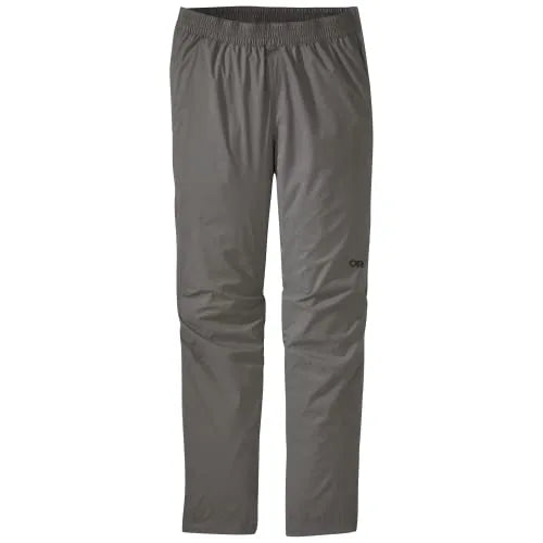 Outdoor Research Women's Apollo Rain Pants - Waterproof, Windproof Pants Pewter