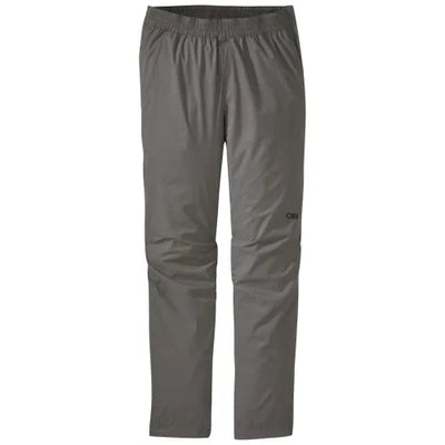 Pantalons de pluie Apollo pour femmes d'Outdoor Research – Imperméables et coupe-vent, couleur étain