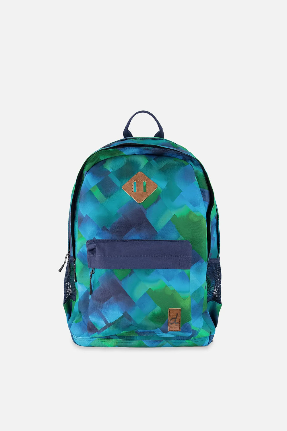 Sac à dos pour enfants imprimé diamants bleus