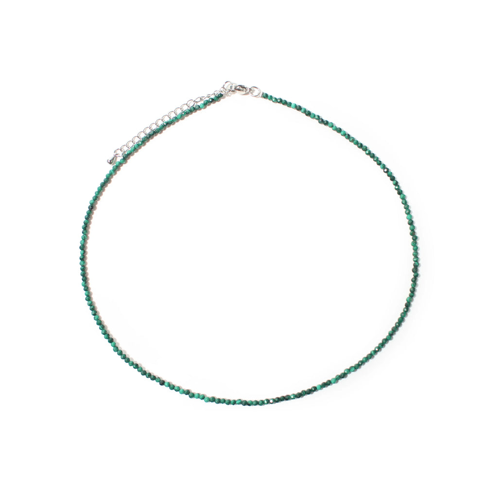 Collier de perles d'Malachite – 2-3mm