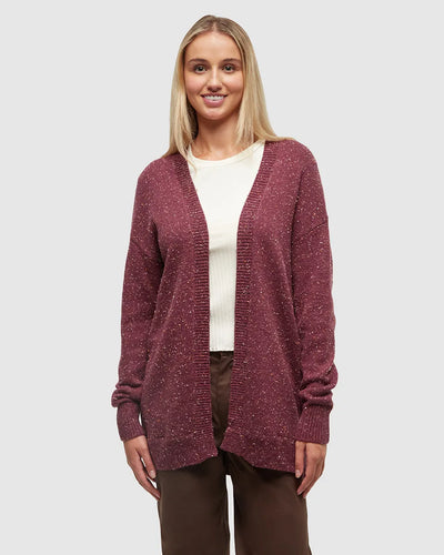 Cardigan à mouchetures des Prairies