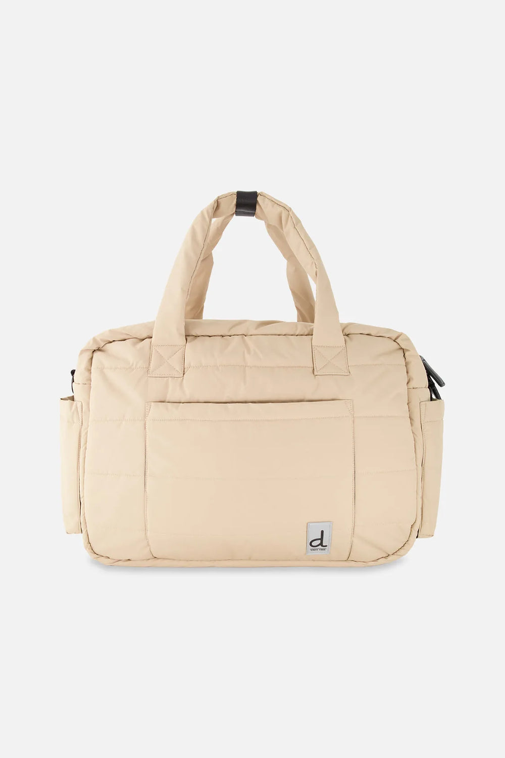 Sac à couches avec matelas à langer beige