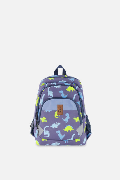 Petit Sac à Dos pour Enfants Dinosaures Bleus Imprimés