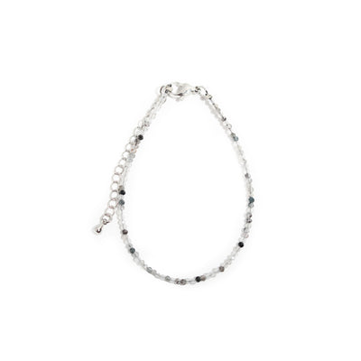 Bracelet en Quartz Tourmaliné - 2-3mm