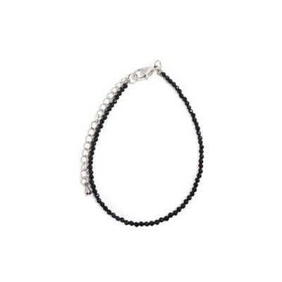 Bracelet en Tourmaline Noire - 2-3mm