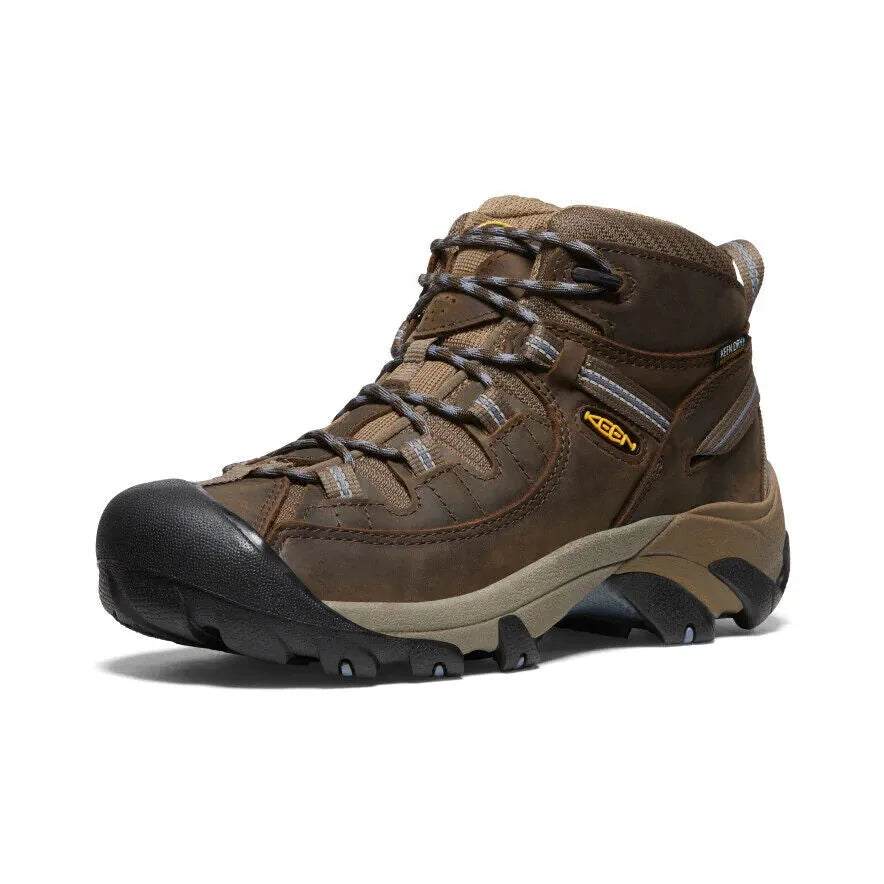 Bottillons de randonnée mi-hauts en cuir imperméables Keen Targhee II pour femmes, grandeur 10 US