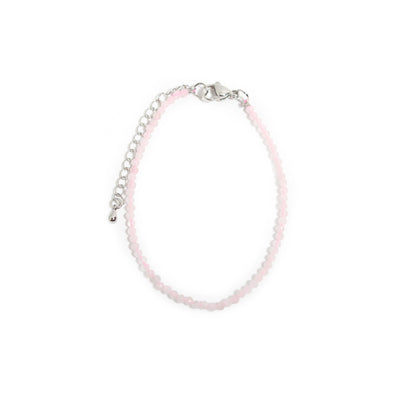 Bracelet en Quartz Rose - 2-3mm