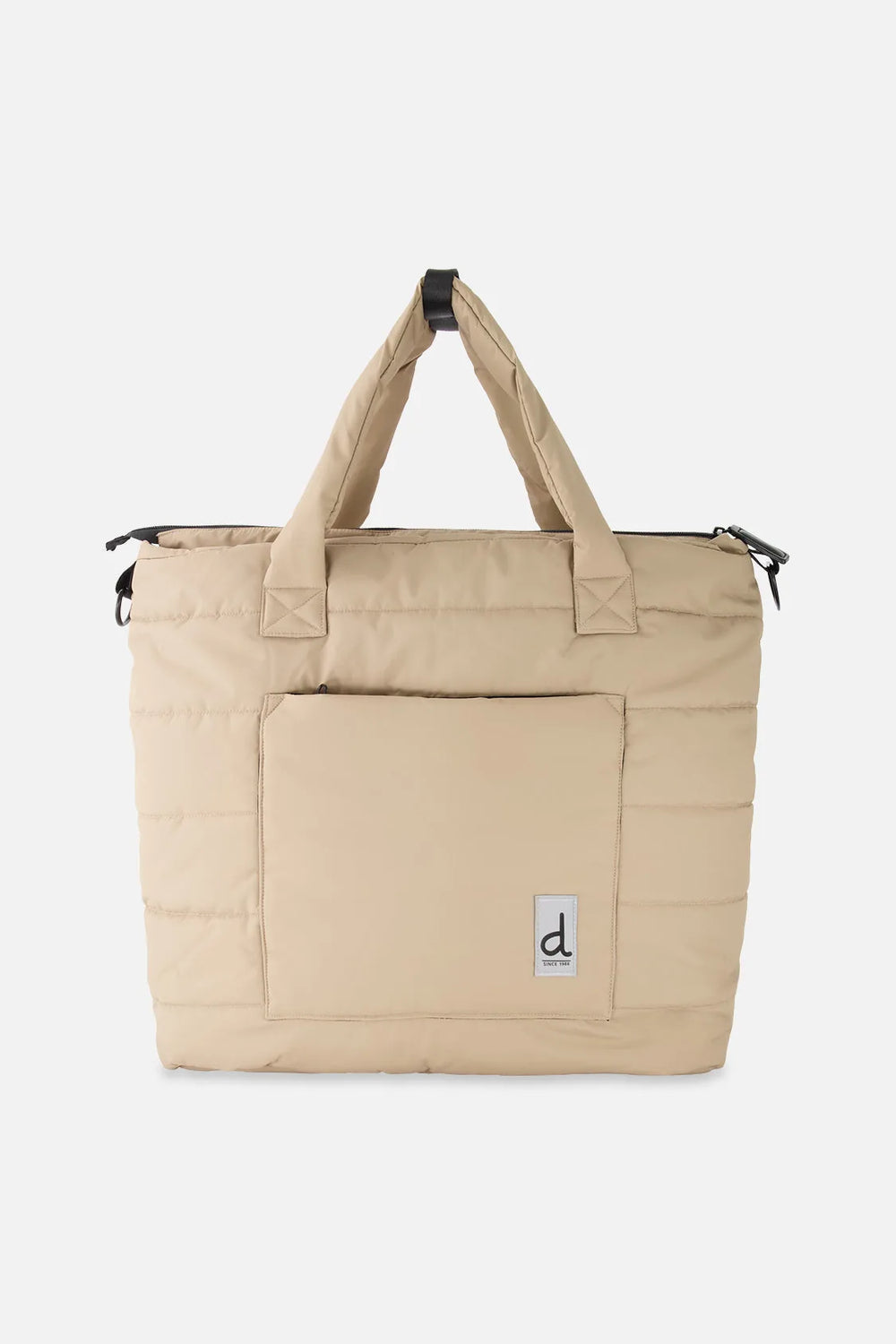 Sac à couches taupe avec matelas à langer