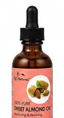 BY NATURES 100% PURE SWEET ALMO OIL 2 OZ