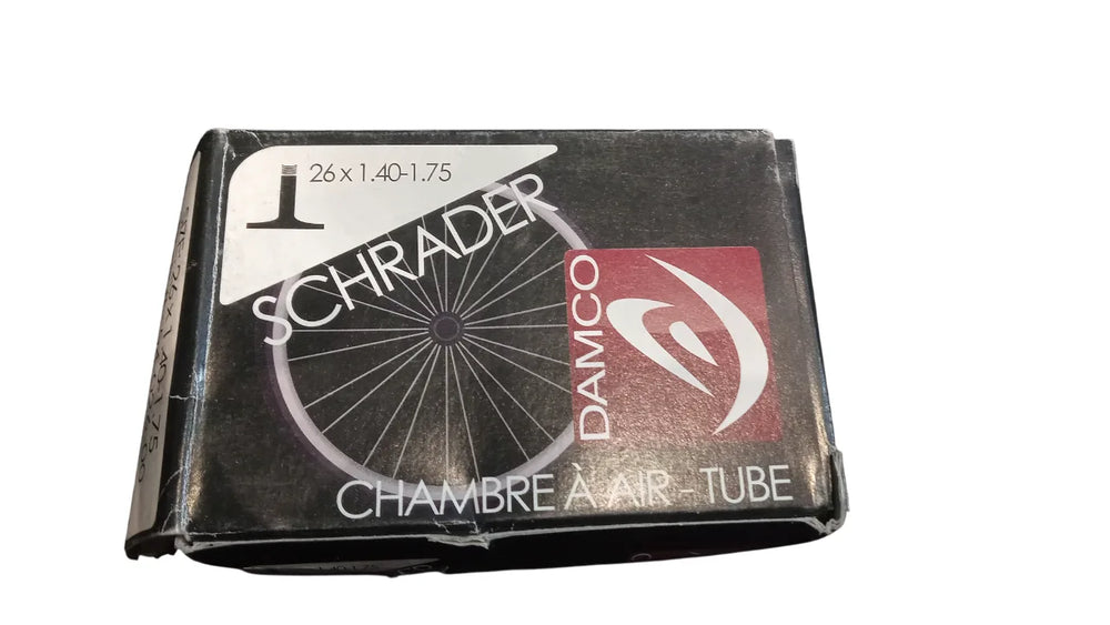 Chambre à air Damco Schrader pour vélo de montagne 26x1.40-1.75