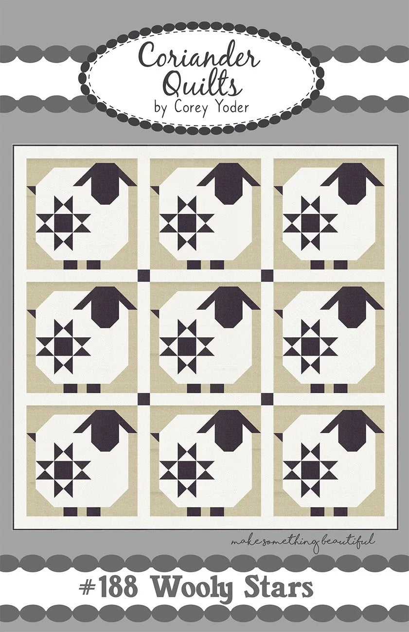 Motif Étoiles Laineuses CQP188