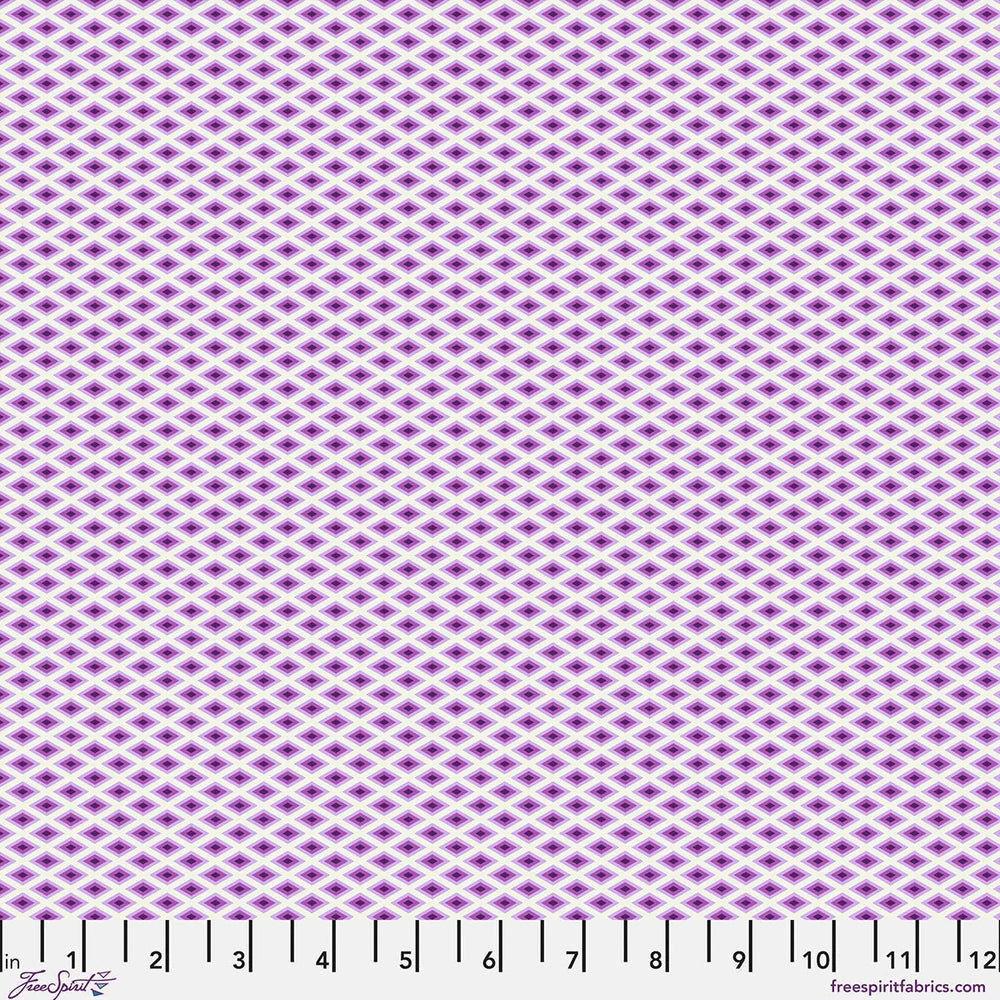 Tula Pink - Floral Reef - Lighthouse Windows - Ultraviolet - PWTP273.ULTRAVIOLET
