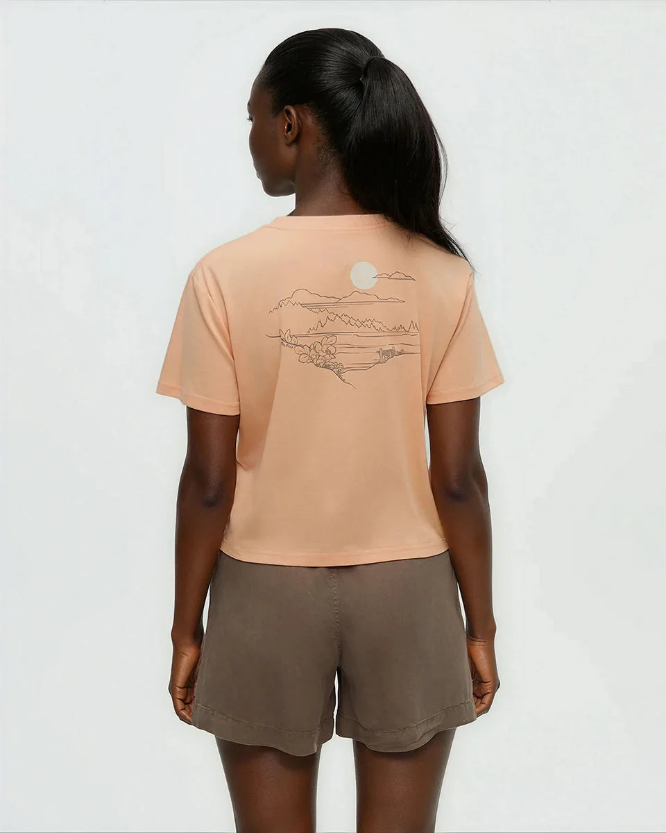 T-shirt court Wild Rose Lake
