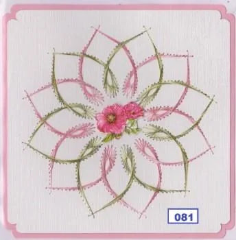 Laura's Design Patron de Broderie Numérique - Grande Fleur 4