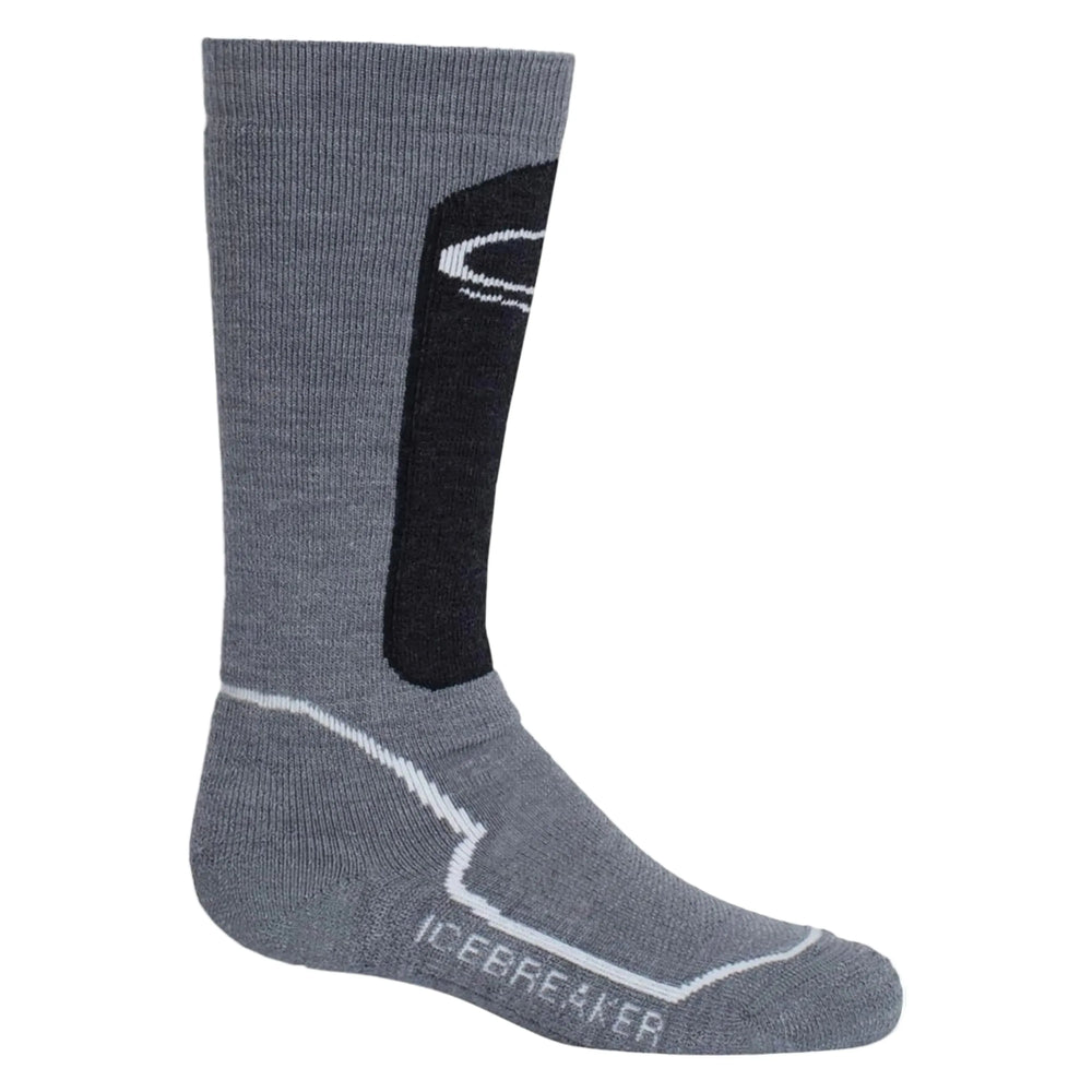 Chaussettes de ski Icebreaker pour enfants, laine mérinos, mi-mollet