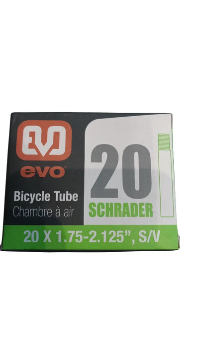 Chambres à air Evo Schrader pour vélo de montagne 16 et 20 pouces