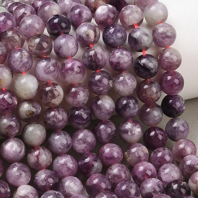 Lepidolite Gemstone Beads