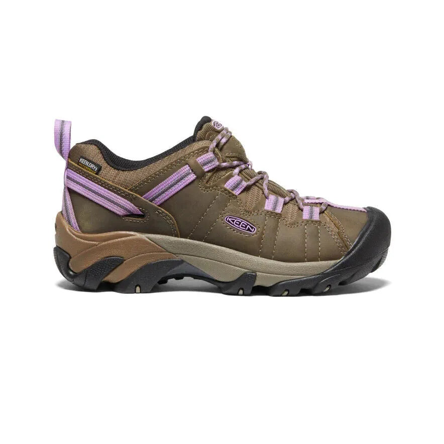 Chaussures de randonnée Keen pour femmes Targhee 2 Low WP en cuir classique, pointure 7 US