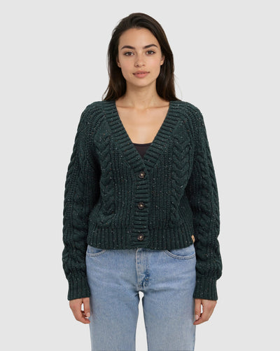 Cardigan Stillwater à mouchetures