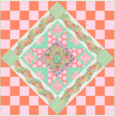 Tula Pink - Aster Persimmon Quilt (download)