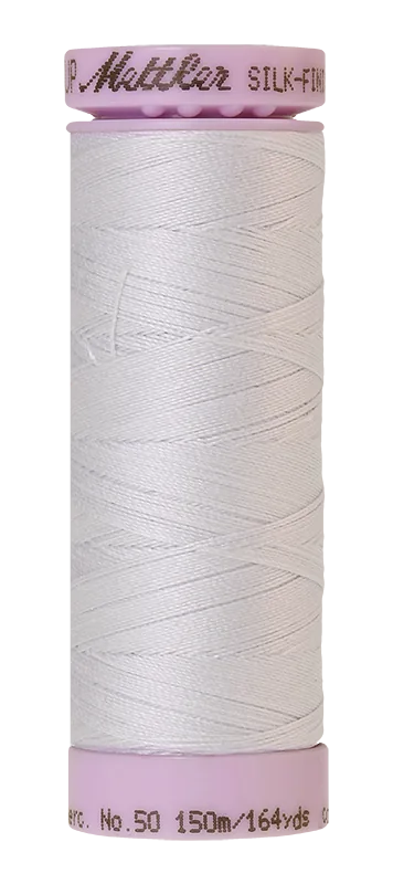 Mettler Silk-finish 50wt Solid Cotton Thread 164yd/150m Glacier Green