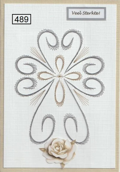 Modèle de broderie numérique Laura's Design - Croix ornementale