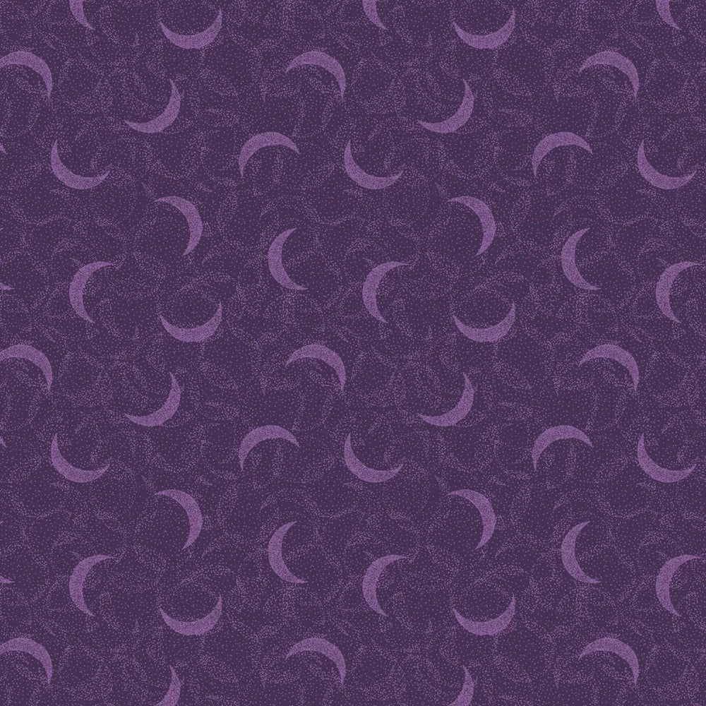 Celeste - Camelot Fabrics - Moondust - Purple